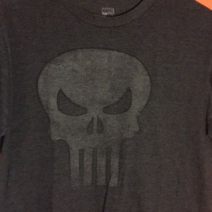 Punisher T-Shirt L Grey